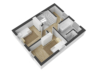 BIETERVERFAHREN: Rohbau-DHH nach Ihren Wünschen fertigstellen - Obergeschoss 3D