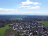 Großes Grundstück mit attraktiver Bebauungsmöglichkeit - Blick Richtung Kloster Schäftlarn, Isartal und Berge
