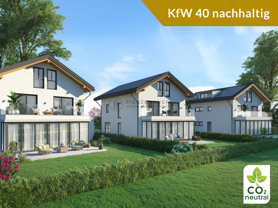 Neubau-Einfamilienhaus mit Wintergarten & Bergblick in ruhigem Wohngebiet (S-Bahn 2 Geh-Minuten), 85614 Kirchseeon / Eglharting, Einfamilienhaus